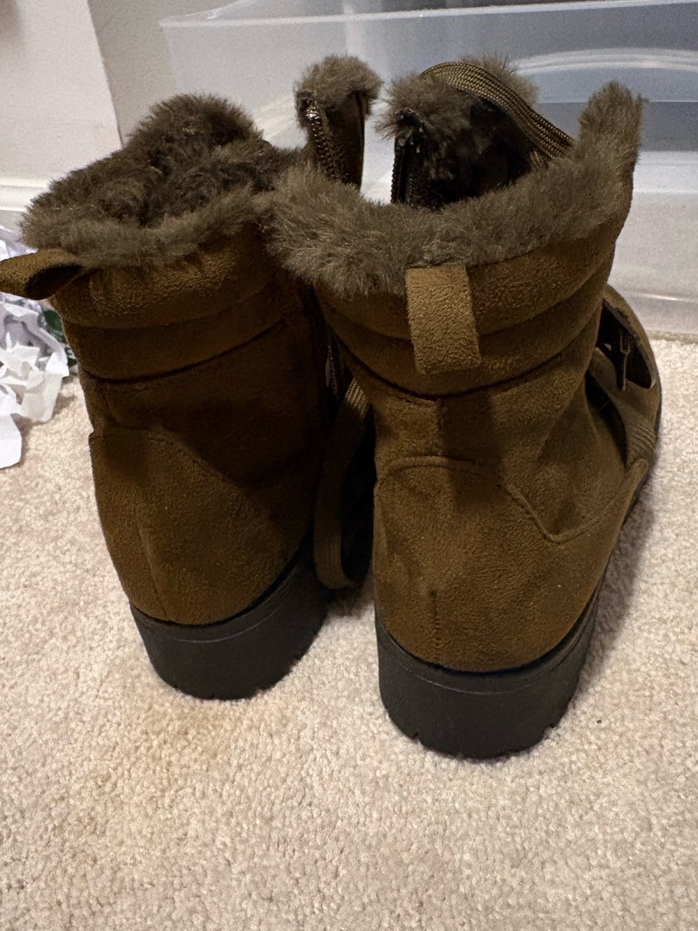 Brown Pair of Rogue Boots Size 10